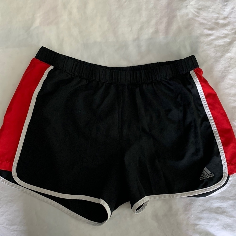 Adidas shorts, women’s M, vintage style, EUC